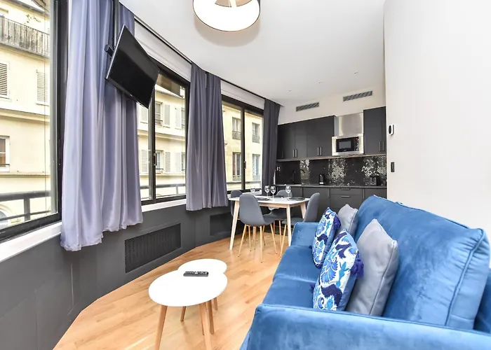 Chic - 1br 4p - Near Opera Garnier 아파트